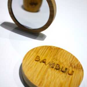 espejo de bambu