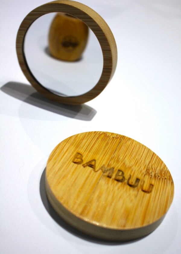 espejo de bambu